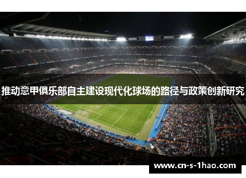 推动意甲俱乐部自主建设现代化球场的路径与政策创新研究 推动意甲俱乐部自主建设现代化球场的路径与政策创新研究