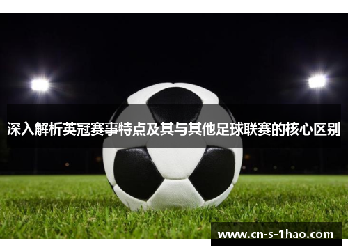 深入解析英冠赛事特点及其与其他足球联赛的核心区别